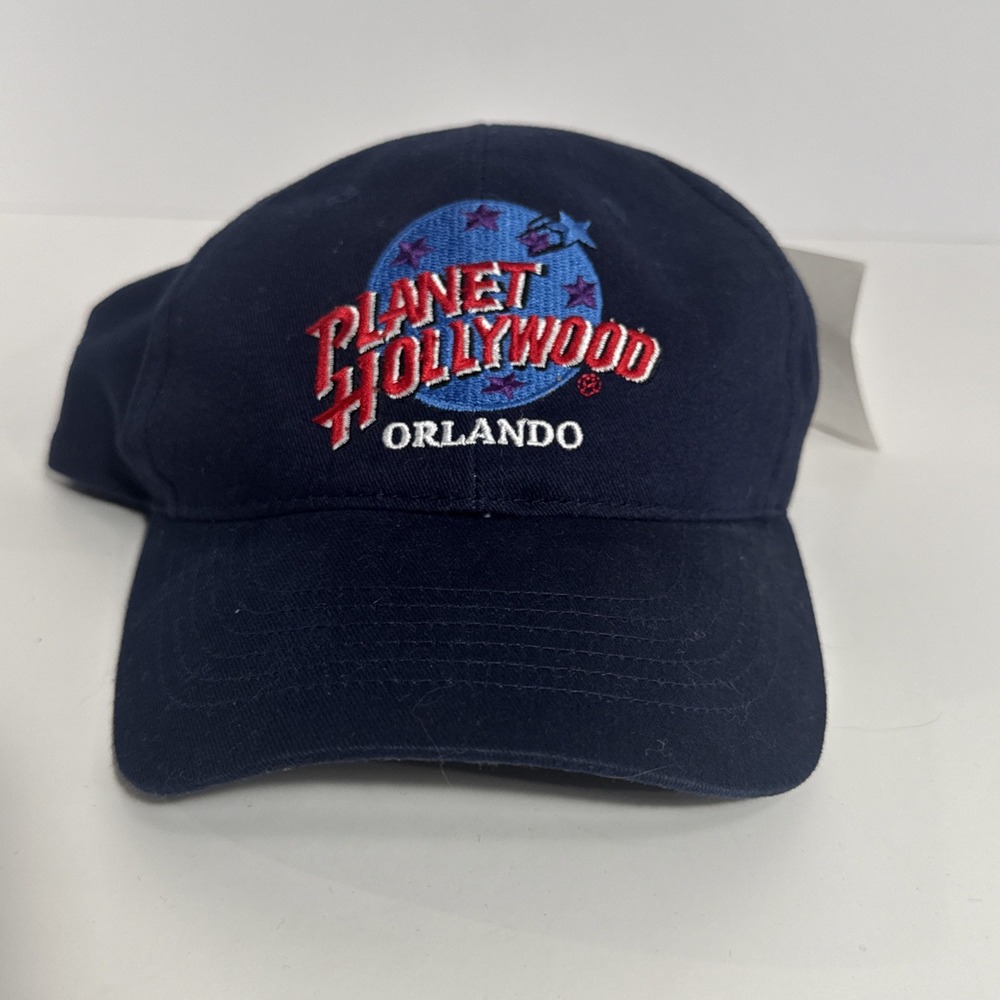 New Planet Hollywood Orlando‎ Vintage 90s Snapback Cap/Hat Youth Size